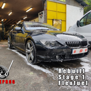 BMW 645i 333Cv Réfection Moteur, Stage 1 et E85 Flexfuel